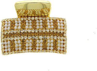 

Anuradha Art Jewellery Clutcher Hair Claw(Gold)