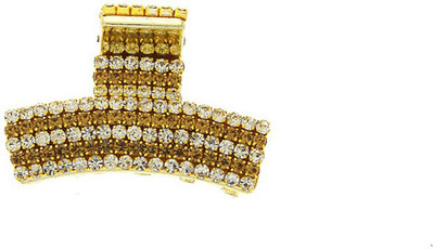 

Anuradha Art Jewellery Clutcher Hair Claw(Gold)