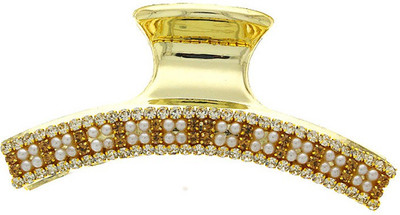 

Anuradha Art Jewellery Clutcher Hair Claw(Gold)