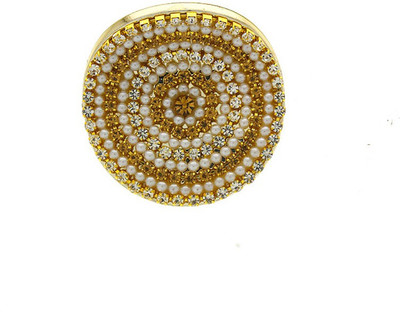 Anuradha Art Jewellery Clutcher Hair Claw(Gold)