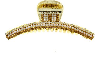 

Anuradha Art Jewellery Clutcher Hair Claw(Gold)