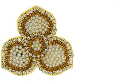 

Anuradha Art Jewellery Clutcher Hair Claw(Gold)