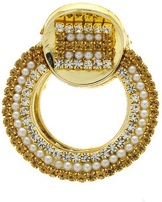 

Anuradha Art Jewellery Clutcher Hair Claw(Gold)
