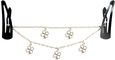 

Pretty Ponytails Flower Motif Boho Headchain | Boho Jewellery | Silver Hair Chain | Hair Jewellery | Party accessory | Silver Hair Clip Hair Chain(Silver)