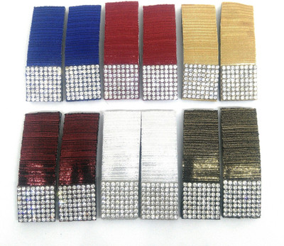 

Khubsurat Tic Tac Clips for Kids & Girls, Stone Stud, Set of 6 Pairs (12 Pcs), Mix Color Tic Tac Clip(Multicolor)