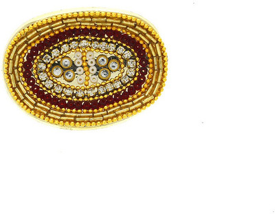 

Anuradha Art Jewellery Clutcher Hair Claw(Red, Gold)