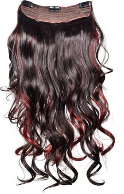 

Majik High Quality Synthetic Extension Red Black Hair Extension