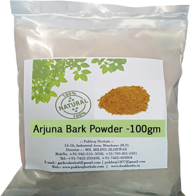 

Garlico Herbal ARJUNA BARK POWDER 100gm(100 g)