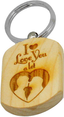 

Faynci I Love You a Lot Valentine Day Gift Key Chain Key Chain