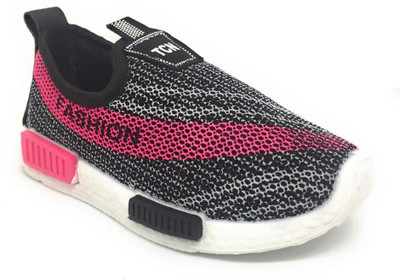 

TeeniTiny Girls Slip on Loafers(Pink