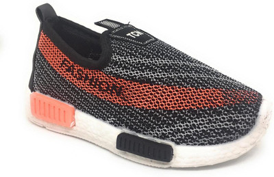 

TeeniTiny Girls Slip on Loafers(Orange