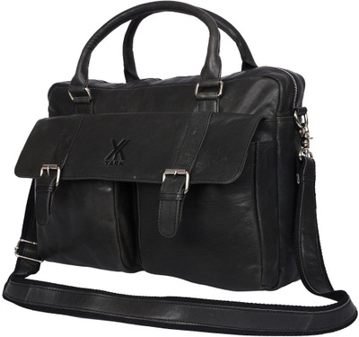 

Yark 15.6 inch Laptop Messenger Bag(Black)