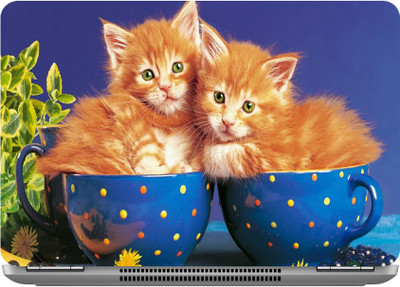 

imbue Kittens Digital quality vinyl Laptop Decal 15.6