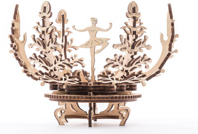 Ugears Mechanical Flower(Beige)