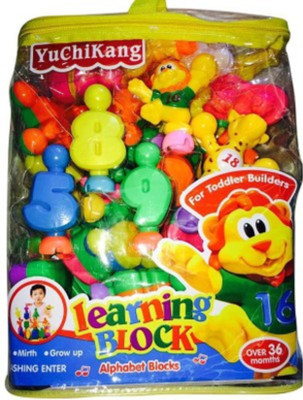 

Johnnie Boy NUMERIC Learning Building Block for Kids with 100% Non Toxic Material (Multicolor)(Multicolor)