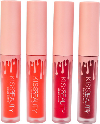 Buy Kiss Beauty Matte Longlasting Lipgloss 24 Ml Glam Girl On Flipkart Paisawapas Com