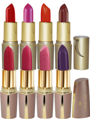 

La Perla Super Stay Color Lipstick Pack of 8(Multicolor, 4.5 g)