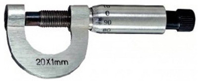 

mLabs Stainless Steel Screw Gauge size 20mm Micrometer Screw Gauge