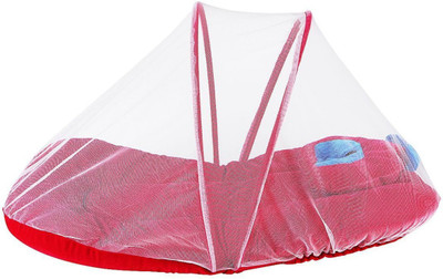 

Careplus Nylon Infants Net Bed Mosquito Net(Magenta)