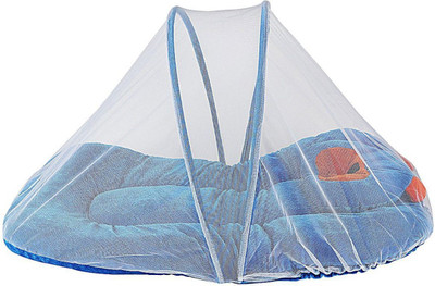 

Careplus Nylon Infants Net Bed Mosquito Net(Royal Blue)