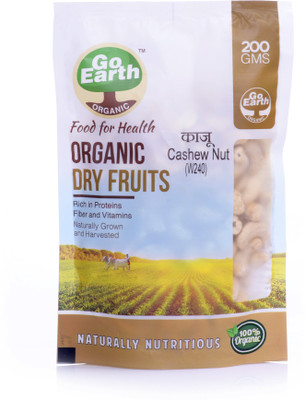 

Go Earth Organic W240 Cashews(200 g, Vacuum Pack)