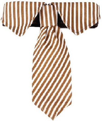 

Pets Empire Fashion Large Dog Striped Neck Tie Adjustable Pet Collar Necktie colar and Pattern May Vary Embellished Dog Collar Charm(Multicolor, Round)