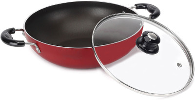 Flipkart SmartBuy Induction Bottom kadhai 23 cm Diameter(Aluminium, Non-stick, Induction Bottom)