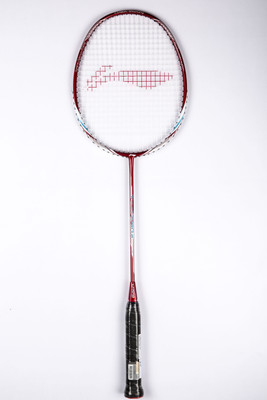 

Li-Ning Turbo X 50 III Red Strung Badminton Racquet(G2 - 3.75 Inches, 87 g)