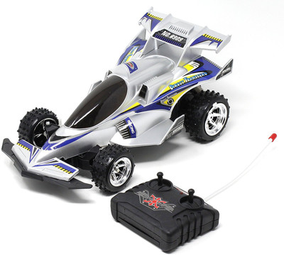

TamBoora 3D Light/Music X-Galaxy Cross Country RC F1 Racing cars BLACK & SILVER [Assorted colour](NA)