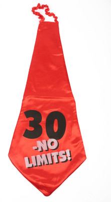

Funcart 30 - No Limits Birthday Jumbo Tie Red