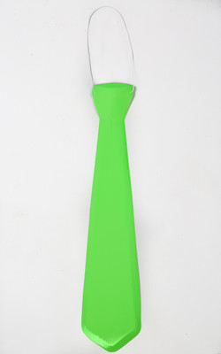 

Funcart Neon Green Long Plastic Tie