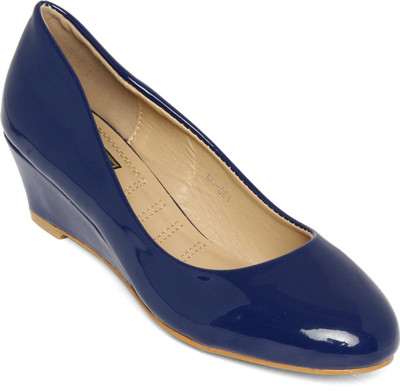 

Flat n Heels Women Navy Wedges