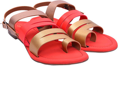 

Jade Women Peach Flats