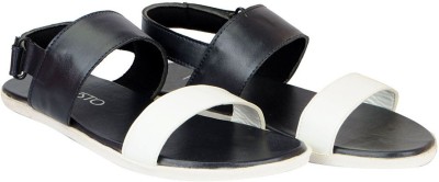 

FAUSTO Men White Blue Sandals