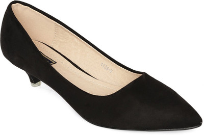 

Flat n Heels Women Black Heels