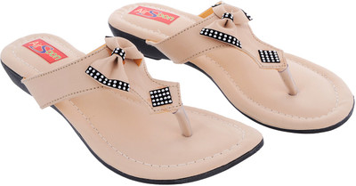 

AirSoon Women Cream Flats
