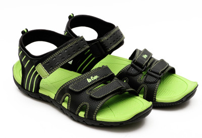 

Lee Cooper Men BLACK/LIME Sports Sandals