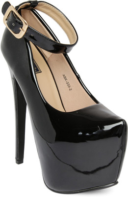 

Flat n Heels Women Black Heels