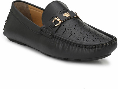 

Levanse Driving Shoes For Men(Black, Matte black