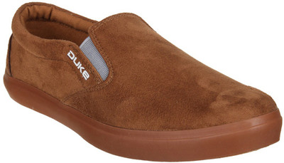 

Duke Duke Mens Tan Casual Shoes Slip On Sneakers For Men(Tan