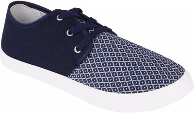 

Ryze 694 Canvas Shoes For Men(Navy, White, Blue