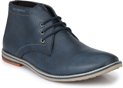 

Scarpia Chukka Boots Corporate Casuals For Men(Blue