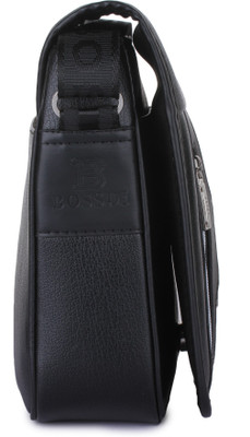 

Style Villaz Boys Casual Black Leatherette Sling Bag