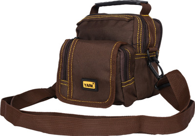 

Yark Boys & Girls Casual Brown Nylon Sling Bag