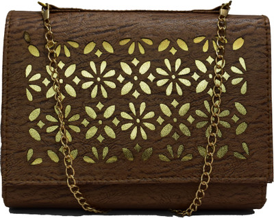 

BacBag Girls Evening/Party Tan PU Sling Bag