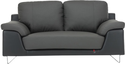

Durian Mesa Leather 2 Seater Sofa(Finish Color - Black & Grey)