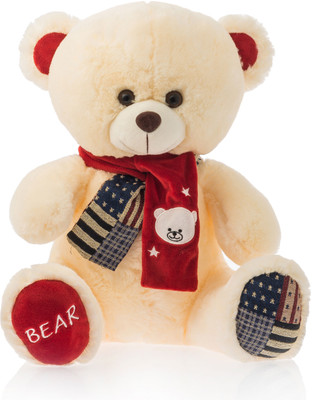 

Dimpy Stuff Dimpy Bear W/Paws Cream - 40 cm(Red)