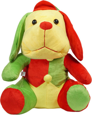 

Ultra Cute Droopy Dog Plush Stuffed Toy - 13 inch(Red, Green), Green;red