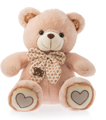 

Dimpy Stuff Dimpy Bear W/Scarf -Brown - 48 cm(Red)