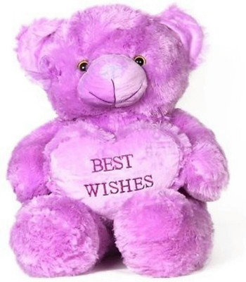 

soniya Enterprises soft toy teddy bear - 60 cm(Purple)